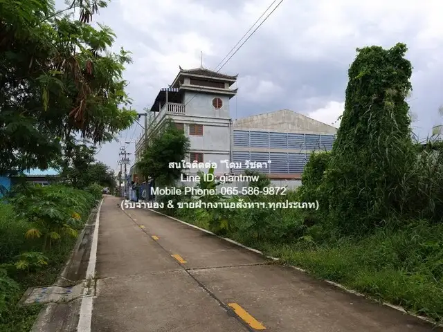 DSL-359.2 Warehouse for Rent, Only 1.7 km from Bangna-Trad Road Parallel, Bang Sao Thong, Samut Prakan