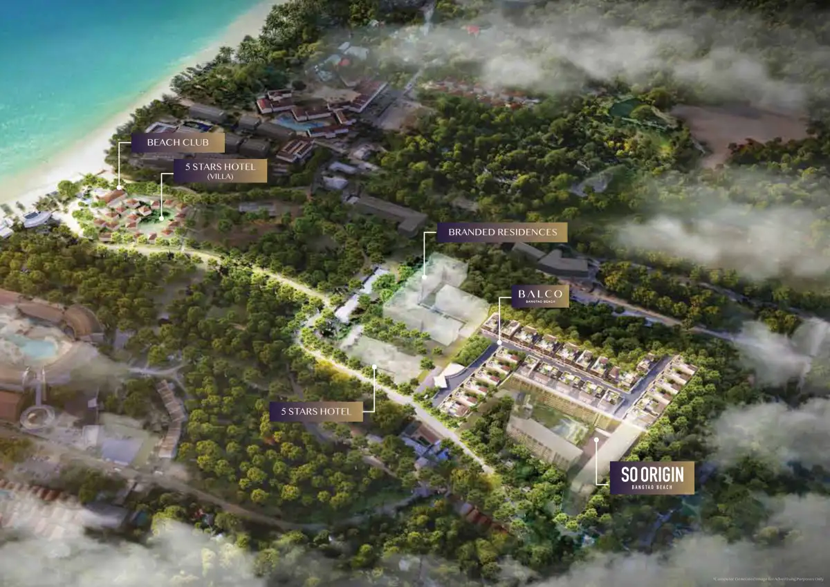 So Origin เชิงทะเล คอนโดมิเนียมใกล้หาดบางเทา ภูเก็ต