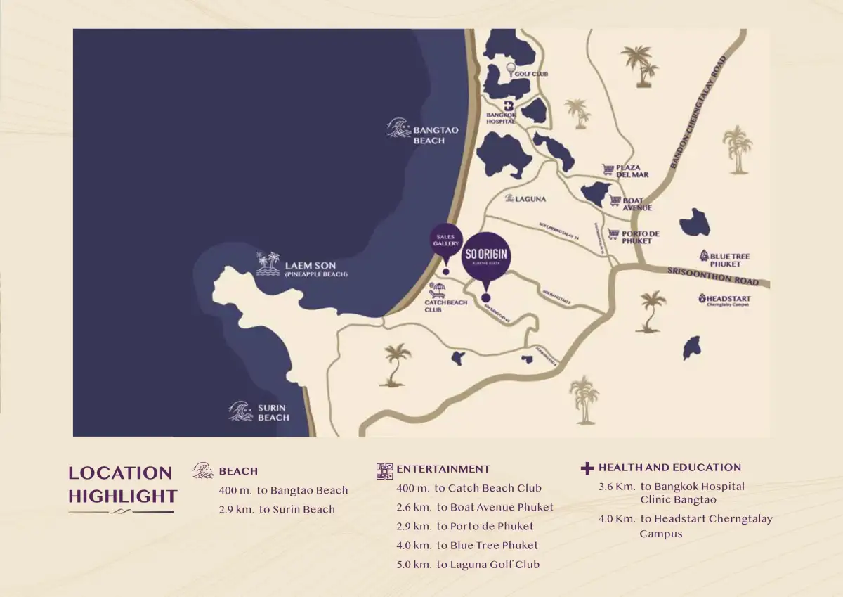So Origin เชิงทะเล คอนโดมิเนียมใกล้หาดบางเทา ภูเก็ต